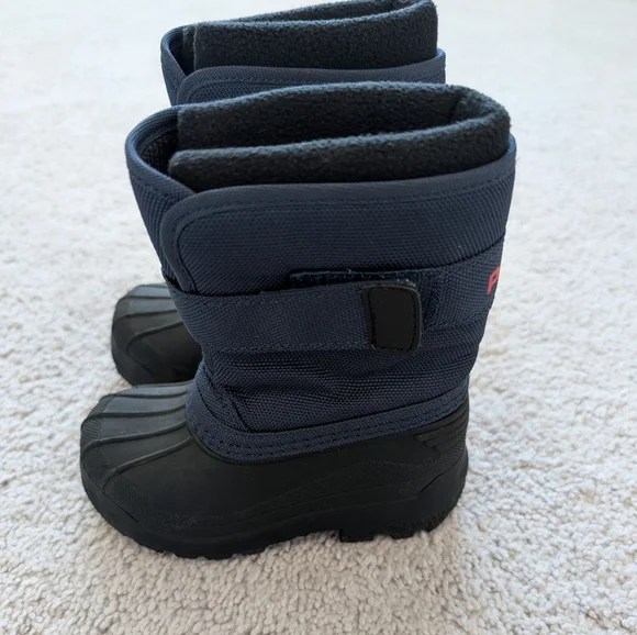 Boy's Outdoor Boots Polo Ralph Lauren Kids Everlee (Toddler/Little Kid) Size 7 - Picture 2 of 12